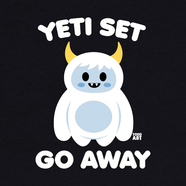 YET I SET GO AWAY by toddgoldmanart